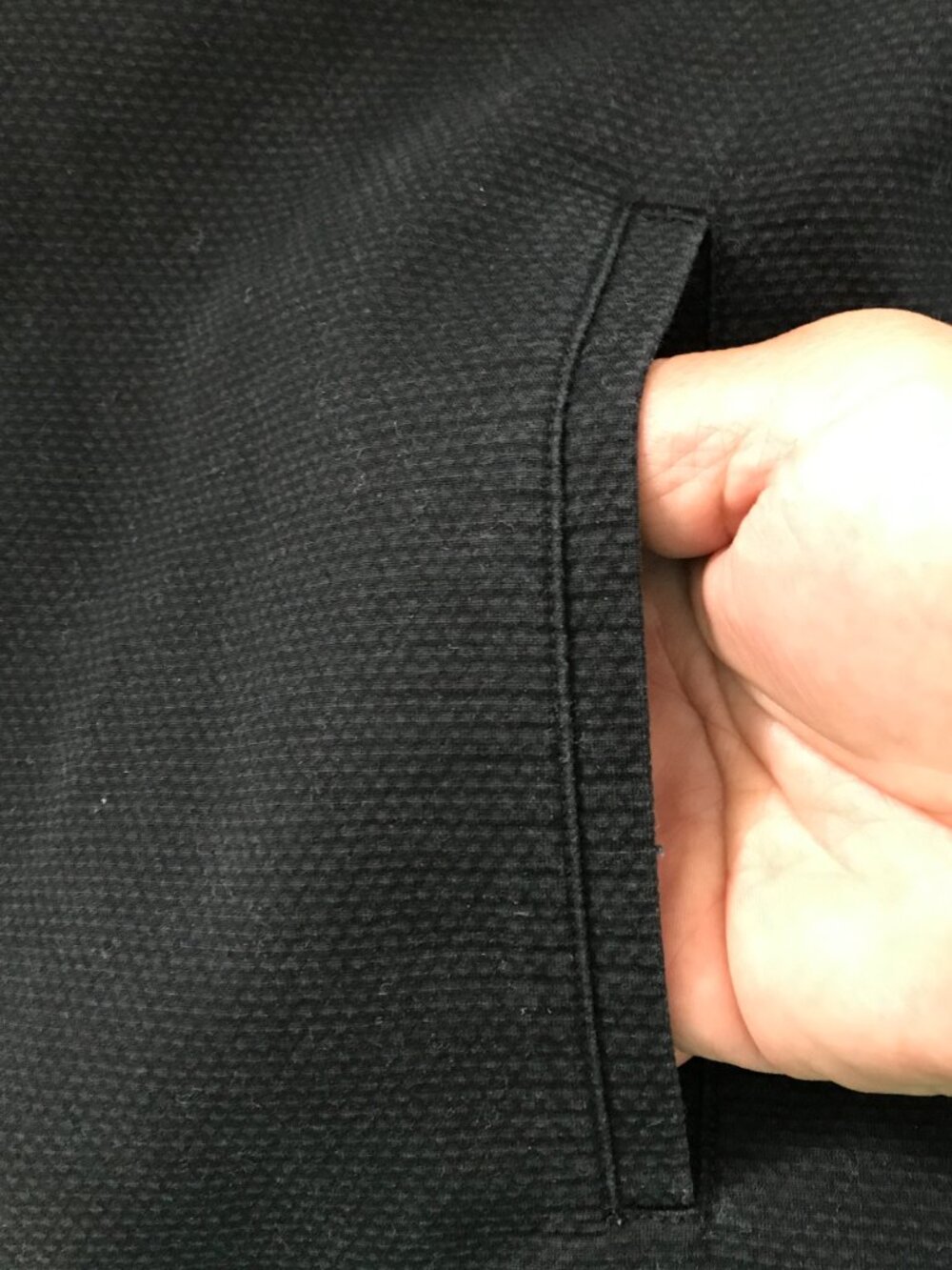 Eileen Fisher Windbreaker Jacket Women S Black Full Zip Pocket Long Sleeve 19235 - Picture 10 of 11